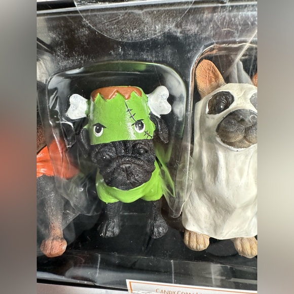 Candy Corn Lane Set of 3 Mini Dog Halloween Costume - Picture 4 of 6